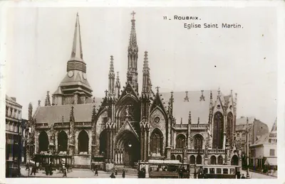 Roubaix - Igreja de São Martinho — Lucien OLIET, Lille