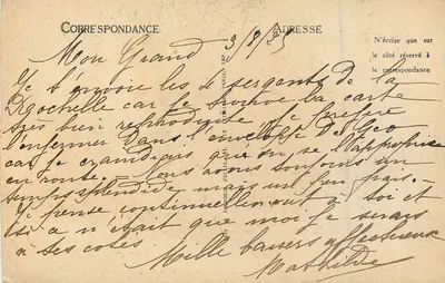 La Rochelle — Mort des 4 Sergents de la Rochelle — LL — Verso