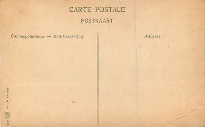 Bruxelas, A Bolsa — editor EDN Anvers — Verso