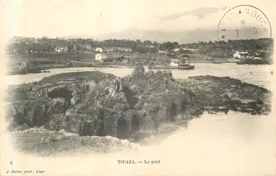 TIPAZA — O porto — J. Geiser, fot. Alger, n°6