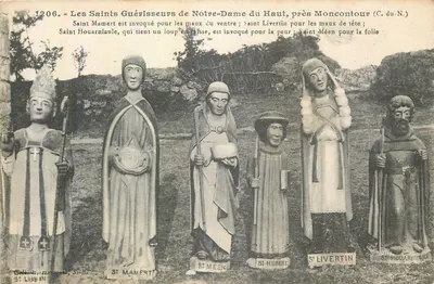 Os Santos Curadores de Notre-Dame du Haut, perto de Moncontour — C. du-N. — n°1206