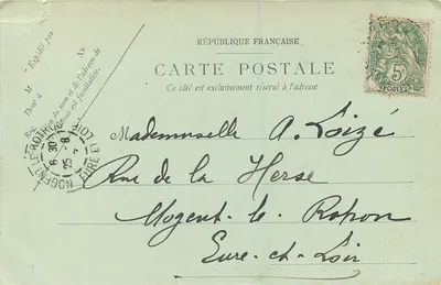Le Havre — A Bolsa e a Passerelle — Affadnena continental — Verso