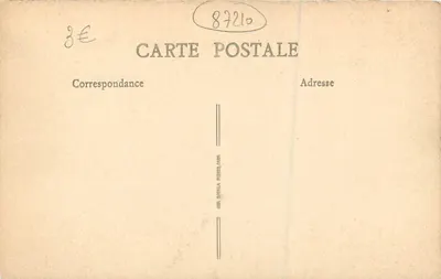 Le Dorat — Igreja Paroquial do Dorat — O Grande Portal — Imp. Surenne — Verso