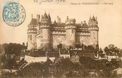 Château de PIERREFONDS — Côté nord — Éditeur inconnu