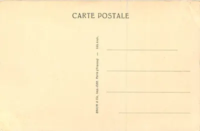 Chambord (Loir-et-Cher) — Ogólny widok frontu zamku (XVI wiek) — Wzrostowy — Rewers