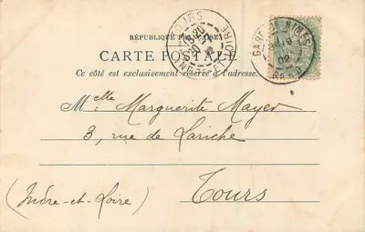 Nîmes — Areny — Maison Universelle, Nîmes, nr 1 — Rewers