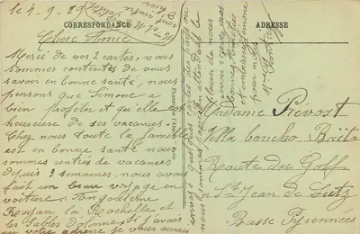 Saint-Denis — Bulwar Châteaudun — Nowa Katedra — L'Abéville, Paryż, nr 13 — Rewers