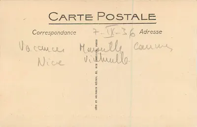 Marsiglia — Il Castello d'If — Il Donjon — Selecta 147 — Verso