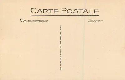 Marsiglia. — Il Castello di If (lato nord). — Cartolina d'epoca, n°176 — Verso