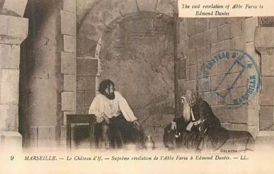 Marsella — El Castillo de If — Suprême révélation de l'Abbé Faria à Edmond Dantès — Sélecta LI.
