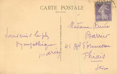 Góry Tarn (Lozère) — Les Détroits — Wydawnictwo Grand Hôtel de La Malène — Rewers