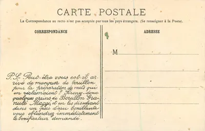 Paris — A Igreja de Nossa Senhora — Maggi, n°13 — Verso