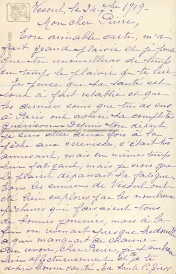 Salão de Paris — P. Alizard — Ele está dormindo? — n° 3234 — Verso