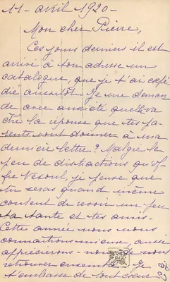 Estátua do recém-nascido — Salão de Paris — Michel BÉGUIINE — n° 71 — Verso