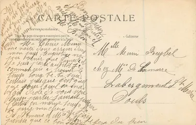 La Joconde, Leonarda da Vinci — zaginiona z Muzeum Louwra 21 sierpnia 1911 — wydano przez E.P.D. — Rewers
