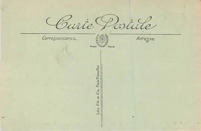 Fontainebleau — O Castelo — Salão dos Apartamentos de Bonaparte, 1º Consul — LL — Verso