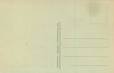 Gabinete da Abdicação — Palácio de Fontainebleau — Coleção Artística L. M. — Verso