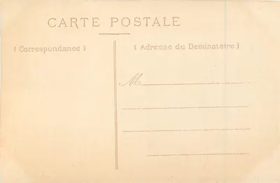 Kapelusz i kosmata Napoléona I — Pałac Fontainebleau — Wyd. V. F. n°21 — Rewers