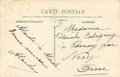 NICE — Promenade des Anglais — Édition Piccard. Nice. PROCÉDÉS O. JEANGETTE. — Verso