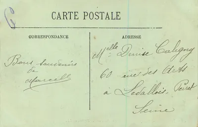 Brighton-Français-Cayeux — A Floresta de Pinheiros — LL. — Verso