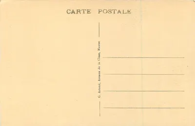 Châteauroux — Katedra Świętego Andrzeja — G. Artaud, Nantes — Rewers