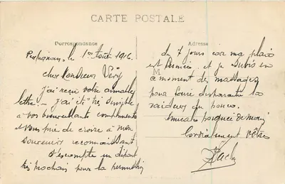 Perpignan — Fontanna Platane — Wydawnictwo Dames de France — Rewers