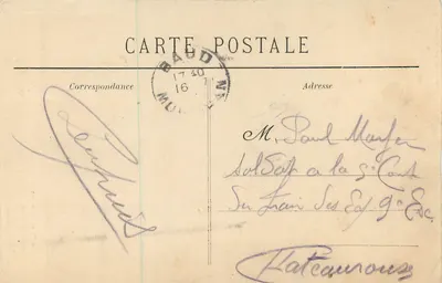 A Vênus de Quinipily — estátua em pedra — Coleção Villard, Quimper, n° 2314 Baud — Verso