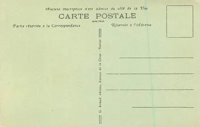 Dax — La Fontaine d'Eau chaude — Source de la Néhe — Verso
