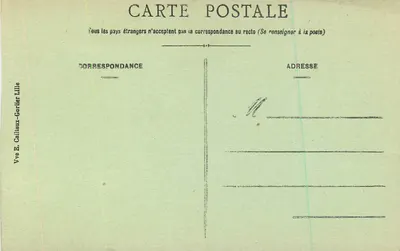 Valenciennes - O Hotel de Ville - E.C. - n°54 — Verso