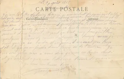Arras — Porta Baudimont — B.D. — Verso
