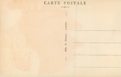 Lourdes - Vista geral da Basílica — P. D. n°31 — Verso