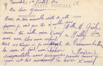 PORNICHET - Roche van het Oude Pornichet — Artaud en Nozais, Nantes, n°19 — Achterkant
