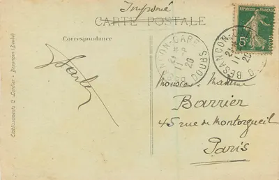 Belfort — El León — CLE 941 — Reverso