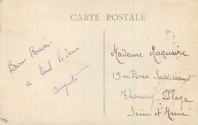 Orléans — Plac Martroi — wydawca PICON, nr 932 — Rewers