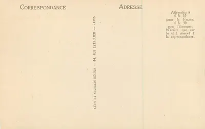 Biarritz - De Rocher van de Maagd - LL — Achterkant