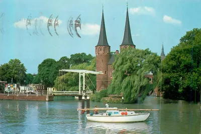 Delft / Holandia — Oostpoort — Euro Color Cards / (010) - 84 64 88