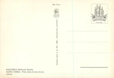 Santa Ponsa — widok z powietrza — Casa Planas — Rewers