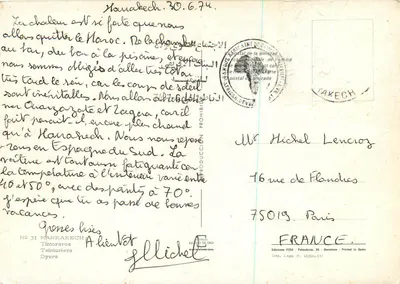Marrakech — tannery — Éditions FISA, n° 31 — Rewers