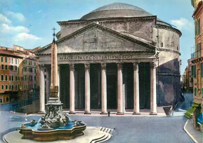 Rzym — Pantheon — wydawca TERNI, nr 207