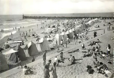 Praia e a Ponta — Capbreton — L. Chatagneau