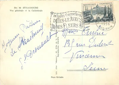 Strasbourg — Vue générale et la Cathédrale — Marasco — Rewers