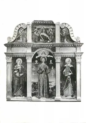 Virgem Imaculada — Catedral de Sospel — por François Bréa 1540