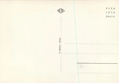 Roma — Avanzi del Tempio di Venere Genitrice — E. Richter, Roma — Verso