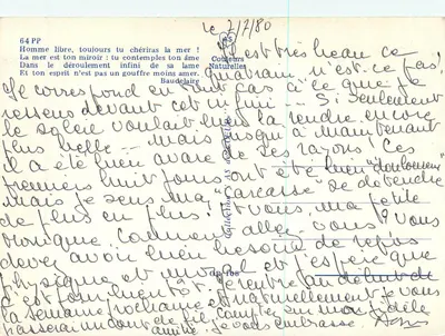 Crianças brincando nas ondas — AS, Coleção AS-108 — Verso