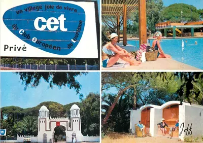 Bilhete postal moderno Tanger le Club Europeen