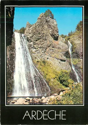 Cachoeira do Ray Pic — Ardèche — Éditions D. PIGNOL, Vals-le-Puy