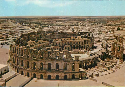 El Djem — Anfiteatro romano — Kahia, Tunísia