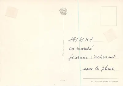 Ventimiglia — Riviera der Bloemen — Rotalcolor Milano — Achterkant