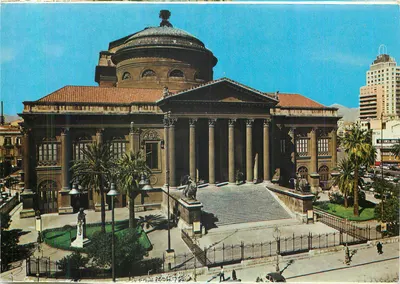 Palerma — Teatro Massimo (século XVIII) — Editor ITALIANA