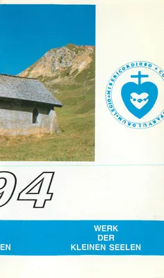 Jesu-Cristo — retrato religioso — WERK DER KLEINEN SEELEN 1994 — Verso